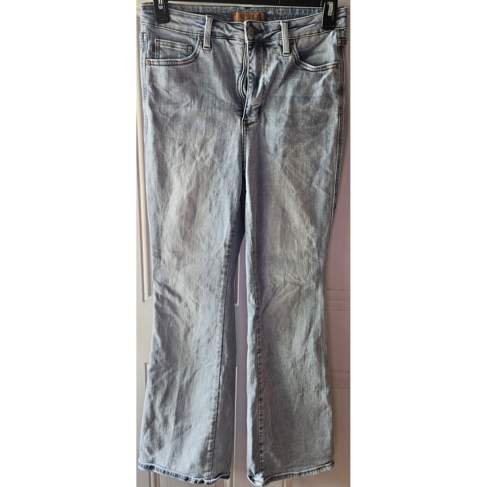 Judy Blue Jeans Womens 11/30 Light Wash Bootcut Stretch Denim Mid Rise